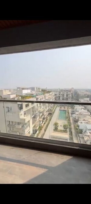 Balcony in 3.5 BHK Apartment at Shubh Nirvana, Viman Nagar – for Rent