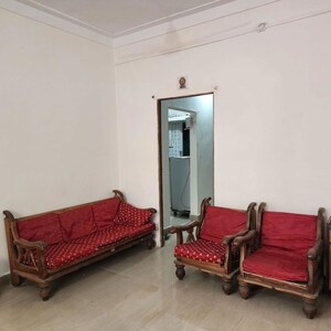 Living Room in 1 BHK Apartment at Wadgaon Sheri – for Rent