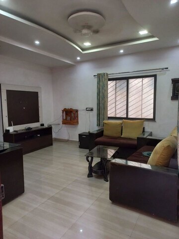 Living Room in 1 BHK Apartment at Wadgaon Sheri – for Rent
