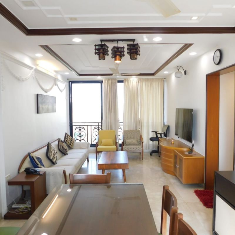 3 BHK + Pooja Room Apartment For Rent in Versova