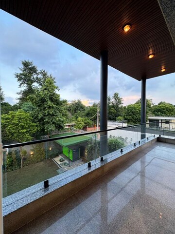 Balcony in 3 BHK Builder Floor at Panchsheel Enclave – for Sale