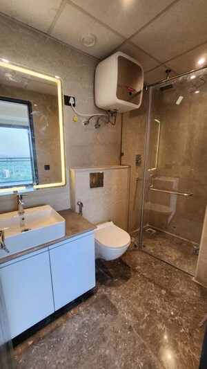 Master Bedroom in 3 BHK Apartment at Godrej Woods, Sector 43 – for Rent