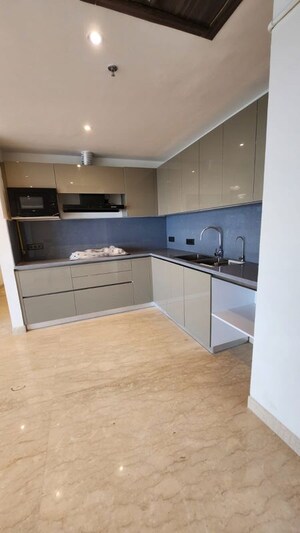 Kitchen in 3 BHK Apartment at Godrej Woods, Sector 43 – for Rent