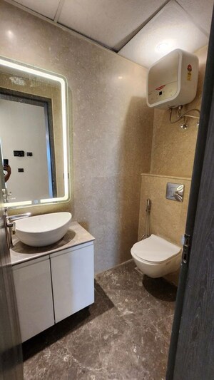 Bathroom in 3 BHK Apartment at Supertech Supernova Spira Residency, Sector 94 – for Rent