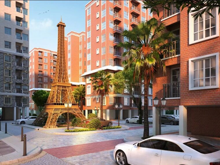 Exterior View, jain-dream-world-city 2.5 Bedroom 855 Sq.Ft. Apartment In Pailan Kolkata 10002700