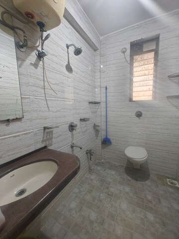 Bathroom in 3 BHK Apartment at West Wind, Nerul – for Rent