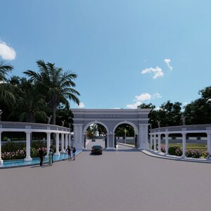  Plot – Exterior View View at Riyasat Bliss, Rasayani - for Sale