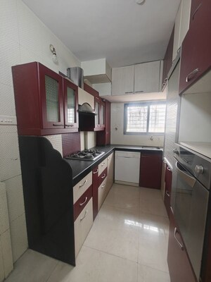 Kitchen in 2 BHK Apartment at Badri Kedar Building, Seawoods Sector 40 – for Rent