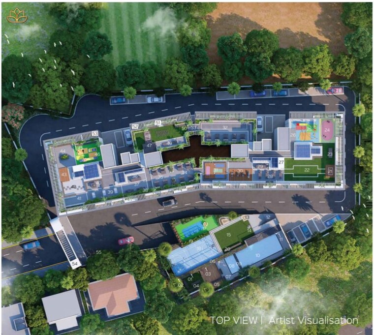 Exterior View, infinito-sereno 4 Bedroom 1274 Sq.Ft. Apartment In Baner Pune 10002315