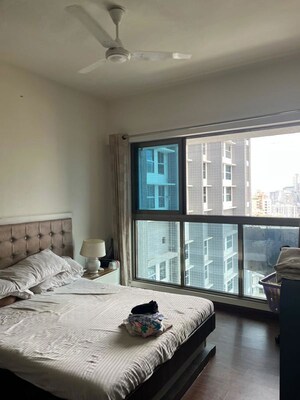 Living Room in 2 BHK Apartment at Raj Infinia, Malad West – for Rent