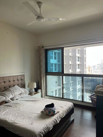Living Room in 2 BHK Apartment at Raj Infinia, Malad West – for Rent