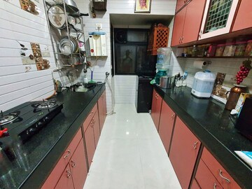 Kitchen in 2 BHK Apartment at Dheeraj Gaurav Heights, Jogeshwari West – for Rent