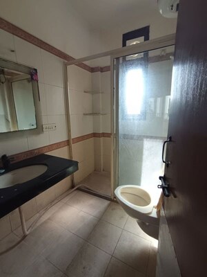 Bathroom in 2 BHK Builder Floor at RWA Residential Society Sector 46, Sector 46 – for Rent