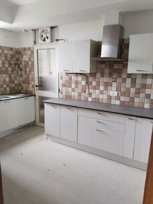 Kitchen in 3 BHK Builder Floor at RWA Residential Society Sector 46, Sector 46 – for Rent