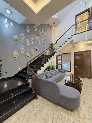 Staircase in 5 BHK Independent House at Vaishali Nagar – for Sale