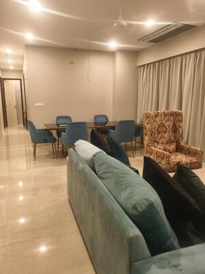 Team Area in 3 BHK Apartment at Adani Ten BKC, Bandra East – for Rent