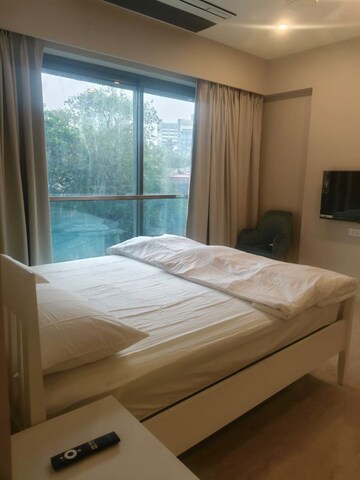 Bedroom in 3 BHK Apartment at Adani Ten BKC, Bandra East – for Rent