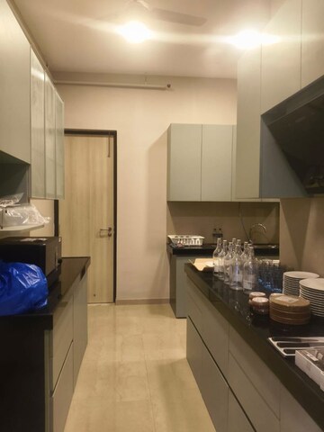 Kitchen in 3 BHK Apartment at Adani Ten BKC, Bandra East – for Rent