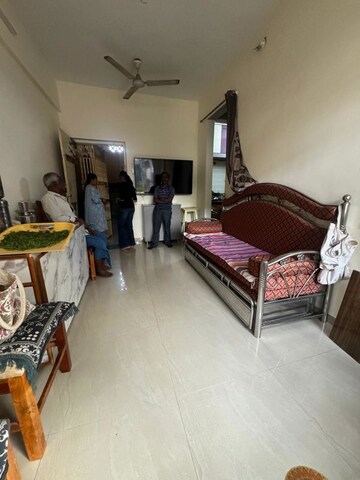 Living Room in 2 BHK Apartment at Seawoods Sector 44 – for Rent