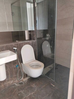 Bathroom in 3 BHK Apartment at Lodha The Park, Worli – for Rent