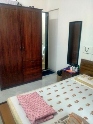 Bedroom in 2 BHK Apartment at Kishor Nagar CHS, Kopri – for Rent