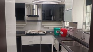 Kitchen in 3 BHK Apartment at Sasthamangalam – for Sale