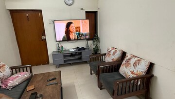 Living Room in 2 BHK Apartment at Seawoods Sector 50 – for Rent