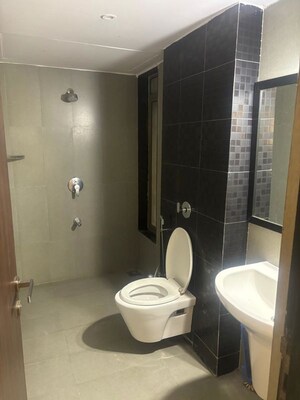 Bathroom in 2 BHK Apartment at Sheth Zuri, Laxmi Nagar – for Rent