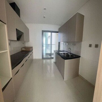 Kitchen in 4 BHK Apartment at Rustomjee Crown, Prabhadevi – for Rent