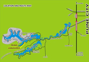  Plot – Map Location View at Varasgaon - for Sale