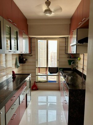 Kitchen in 2 BHK Apartment at Dheeraj Pooja, Malad West – for Rent