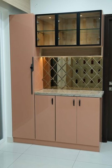 Kitchen in 2.5 BHK Apartment at Aparna Sarovar Zicon, Nallagandla – for Rent