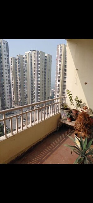 Balcony in 3 BHK Apartment at Siddharth Vihar – for Rent