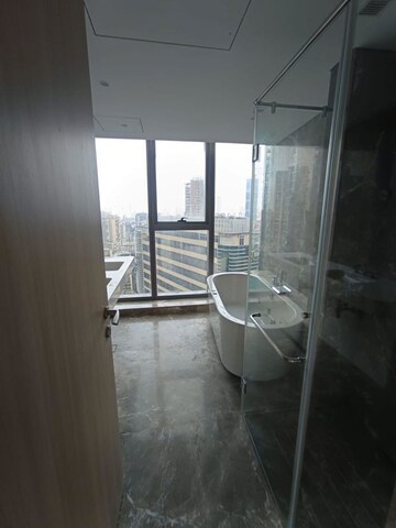 Bathroom in 4 BHK Apartment at Rustomjee Crown, Prabhadevi – for Rent