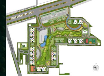 Master Plan in 3.5 BHK Apartment at M3M Golf Hills, Sector 79 – for Sale