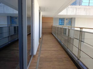 Balcony in 3.5 BHK Apartment at Magarpatta Laburnum Park, Hadapsar – for Sale