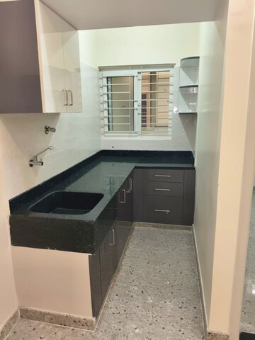 Kitchen in 1 BHK Builder Floor at Lakshmi Residency Kodichikknahalli, Kodichikkanahalli – for Rent