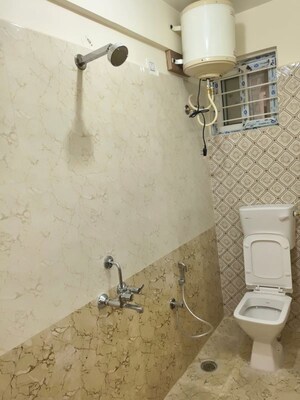 Bathroom in 1 BHK Builder Floor at Lakshmi Residency Kodichikknahalli, Kodichikkanahalli – for Rent