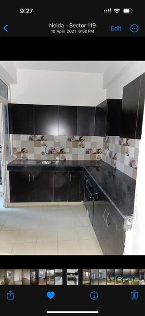 Kitchen in 3 BHK Apartment at Gaur Sportswood, Sector 79 – for Rent