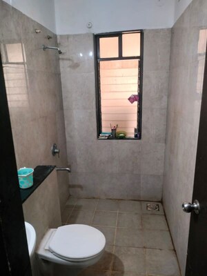 Bathroom in 2 BHK Apartment at Shriram Sai Shanti Park, Lohgaon – for Rent