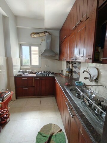 Kitchen in 3 BHK Apartment at Elite Golf Green, Sector 79 – for Rent