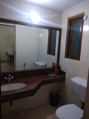 Living Room in 1 BHK Apartment at Ansal Celebrity Suites, Sector 2 – for Rent