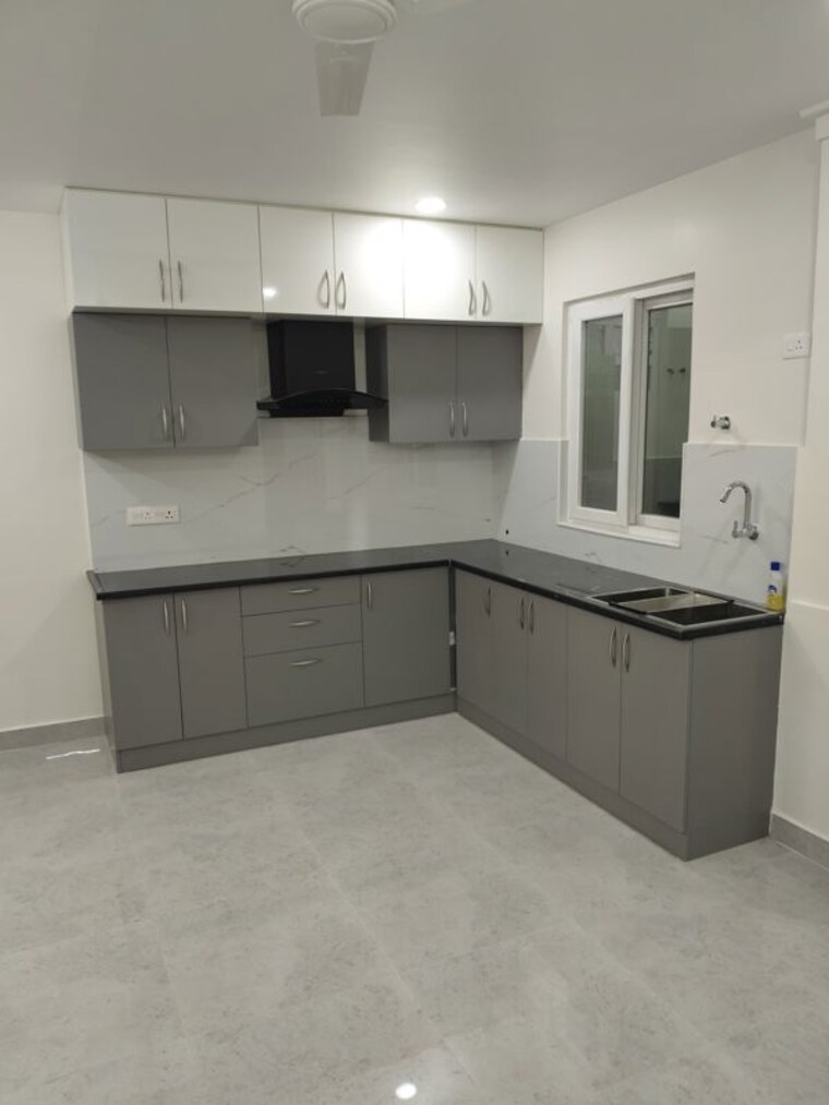 Kitchen, technopolis-solitaire-unity 2.5 Bedroom 1515 Sq.Ft. Apartment In Hafeezpet Hyderabad 10003082
