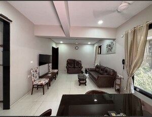 Living Room in 2 BHK Apartment at Amrita Prive, Chembur – for Rent