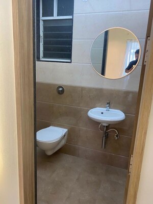 Bathroom in 3 BHK Apartment at Dynamic Imperia Plus, Pisoli – for Sale