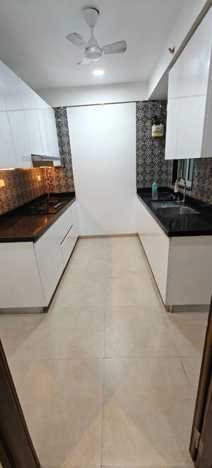 Kitchen in 3 BHK Apartment at Lodha Kiara, Worli – for Rent