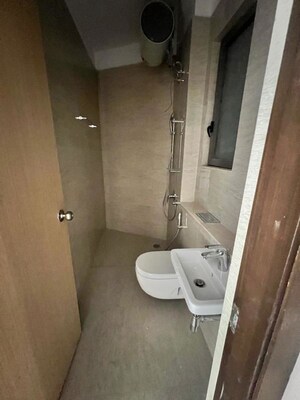 Bathroom in 2 BHK Apartment at Adani Ten BKC, Bandra East – for Rent