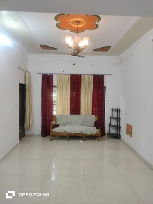 Living Room in 3 BHK Builder Floor at Gomti Nagar – for Rent
