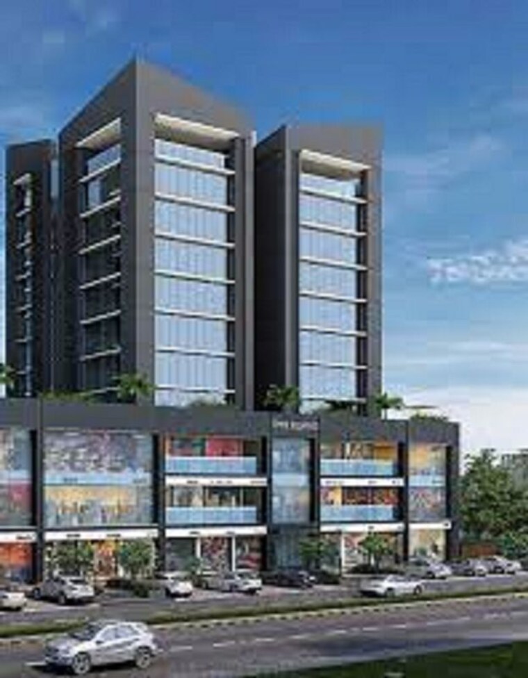 Exterior View, thaltej Commercial Office Space 680 Sq.Ft. In Thaltej Ahmedabad 10003179