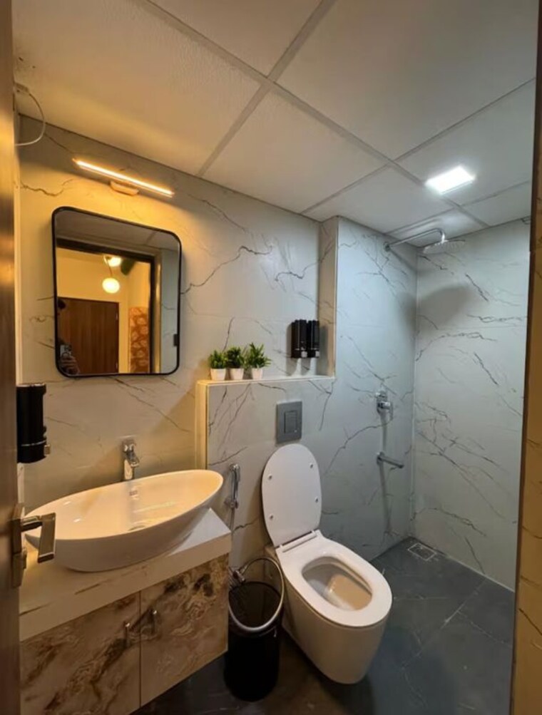 Bathroom, bbj-oshi 1 Bedroom 450 Sq.Ft. Apartment In Oshiwara Mumbai 10003197